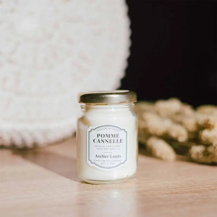 Bougie parfumée Pomme Cannelle 25H