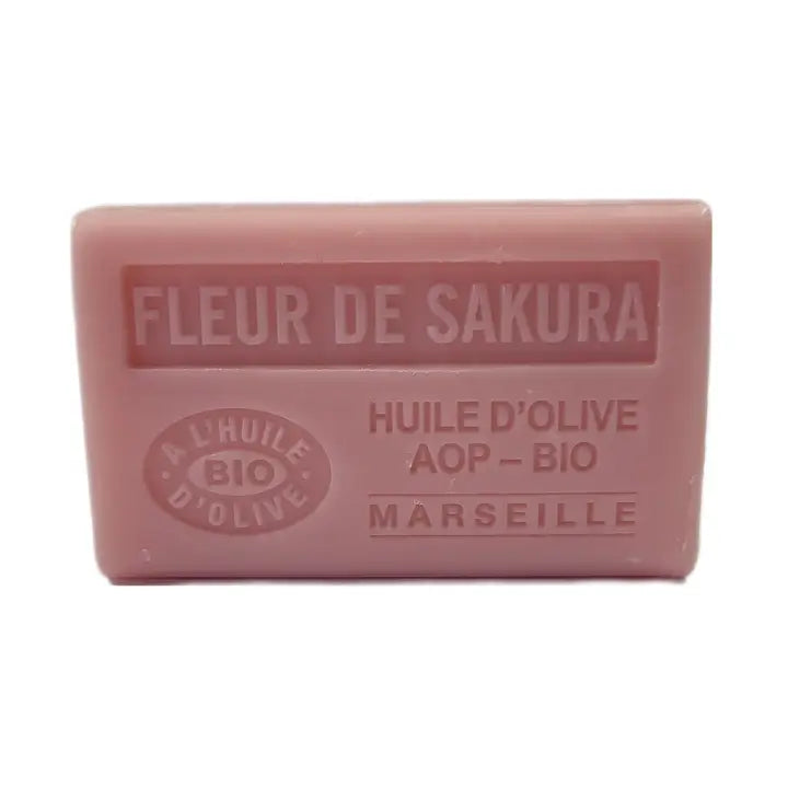 Savon à l'huile d'olive biologique Fleur de sakura 125 gr