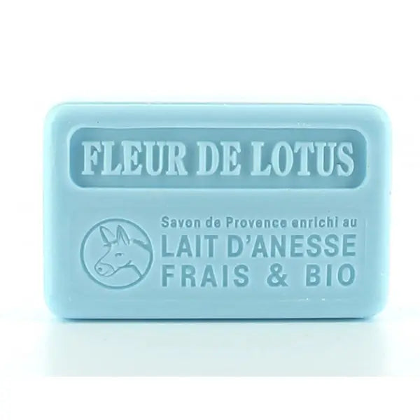 Savonnette Marseillaise Lait d'Ânesse Fleur de Lotus 100 gr