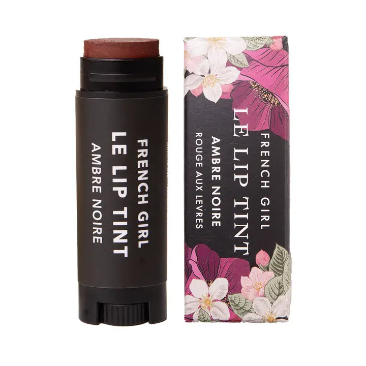 Baume à Lèvres Teinté | Ambre Noire | Bio, Végan, Hydratant