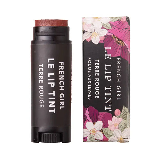 Baume à Lèvres Teinté | Terre Rouge | Bio, Végan, Hydratant