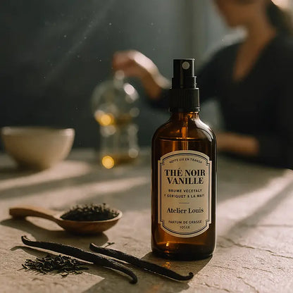 Brume végétale Thé Noir & Vanille 100 ml