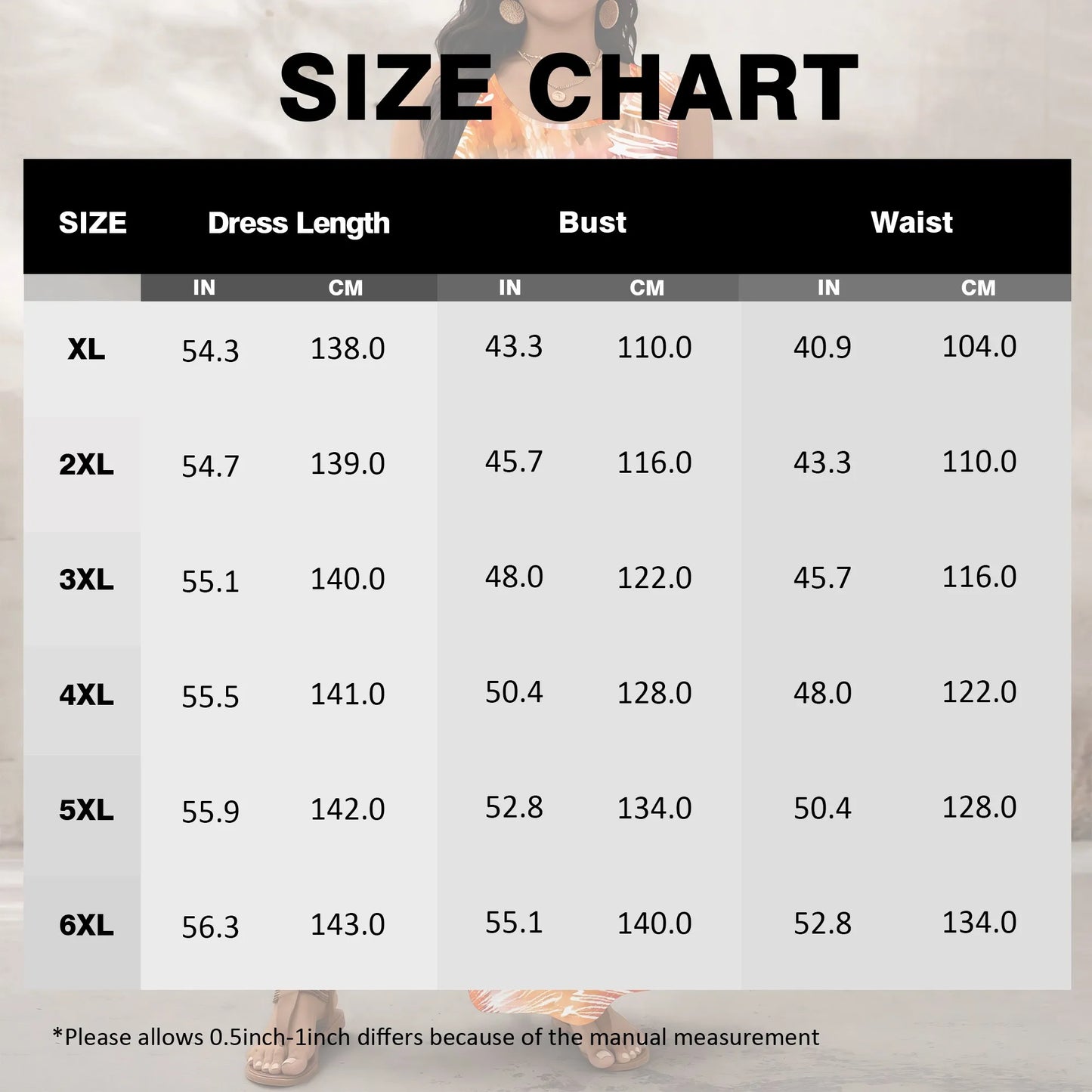 Robe orange summer casual