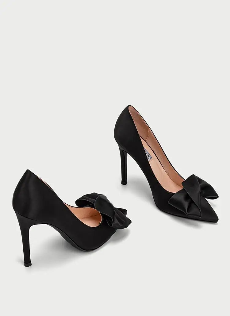 Talons aiguilles avec nœud