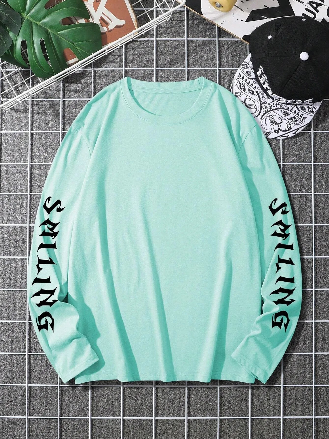 T-shirt manches longues smiling hommes