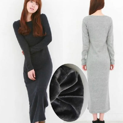 TIYIHAILEY O-neck Winter Thick Thermal