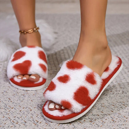 Chaussons logo coeurs