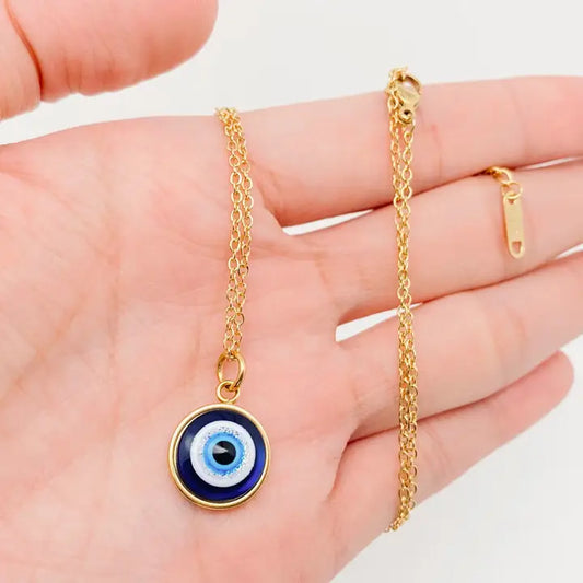 Collier avec pendentif Evil Eye