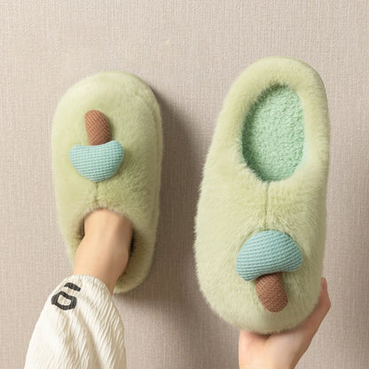 Pantoufles logo Champignon