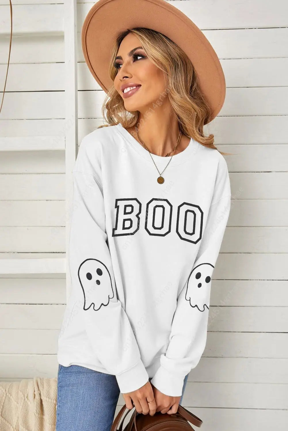 Sweatshirt pour femme Boo Graphic