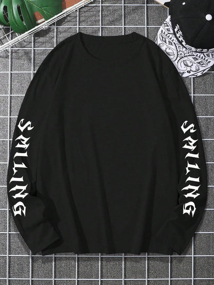 T-shirt manches longues smiling hommes