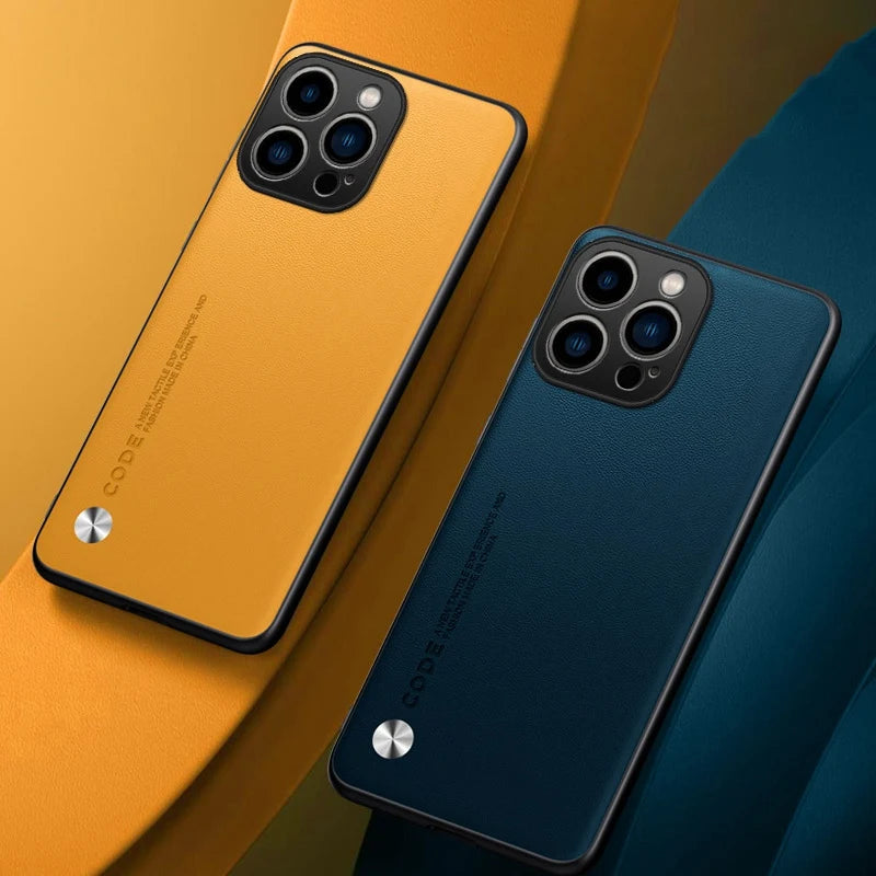 Coque Luxe en PU Cuir