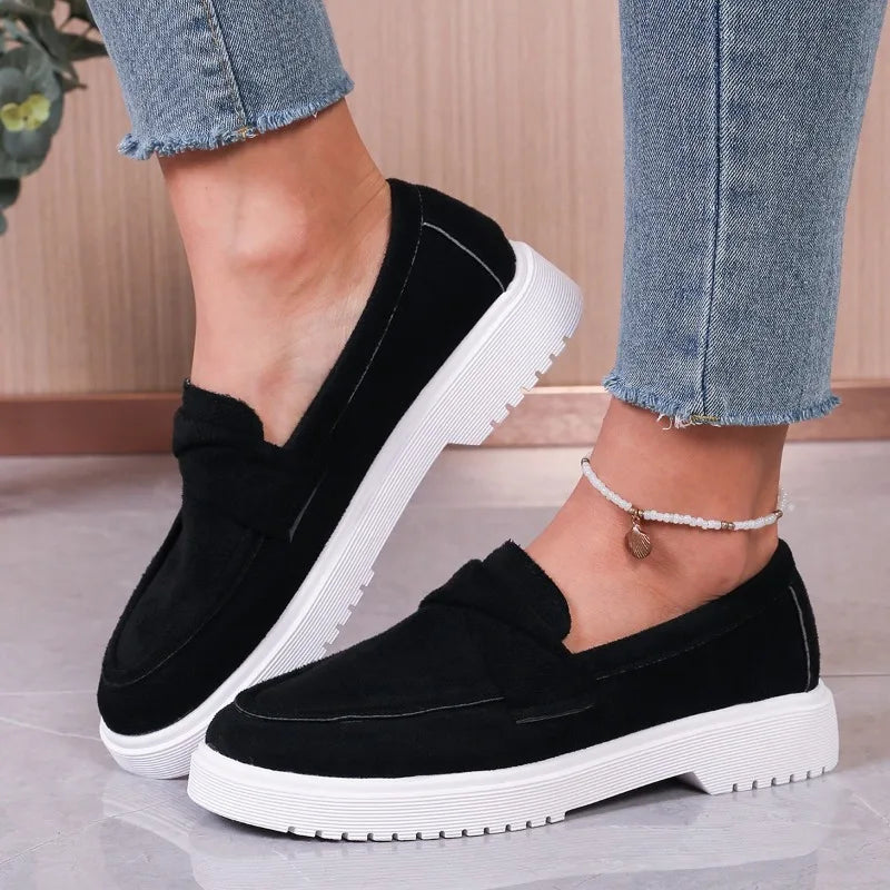 Chaussures urbaines noires pour femme