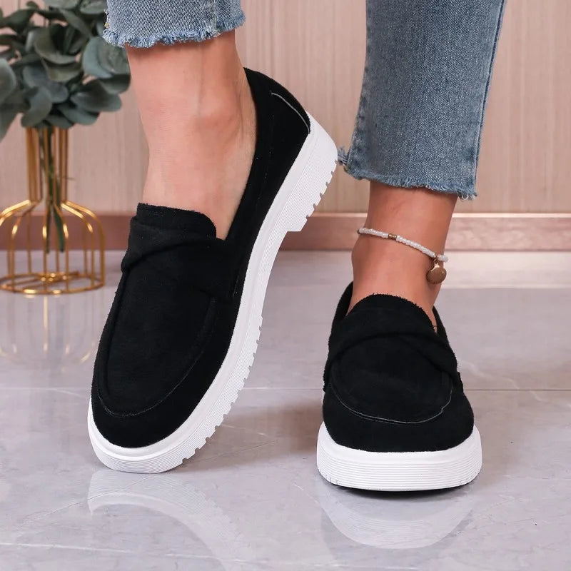 Chaussures urbaines noires pour femme