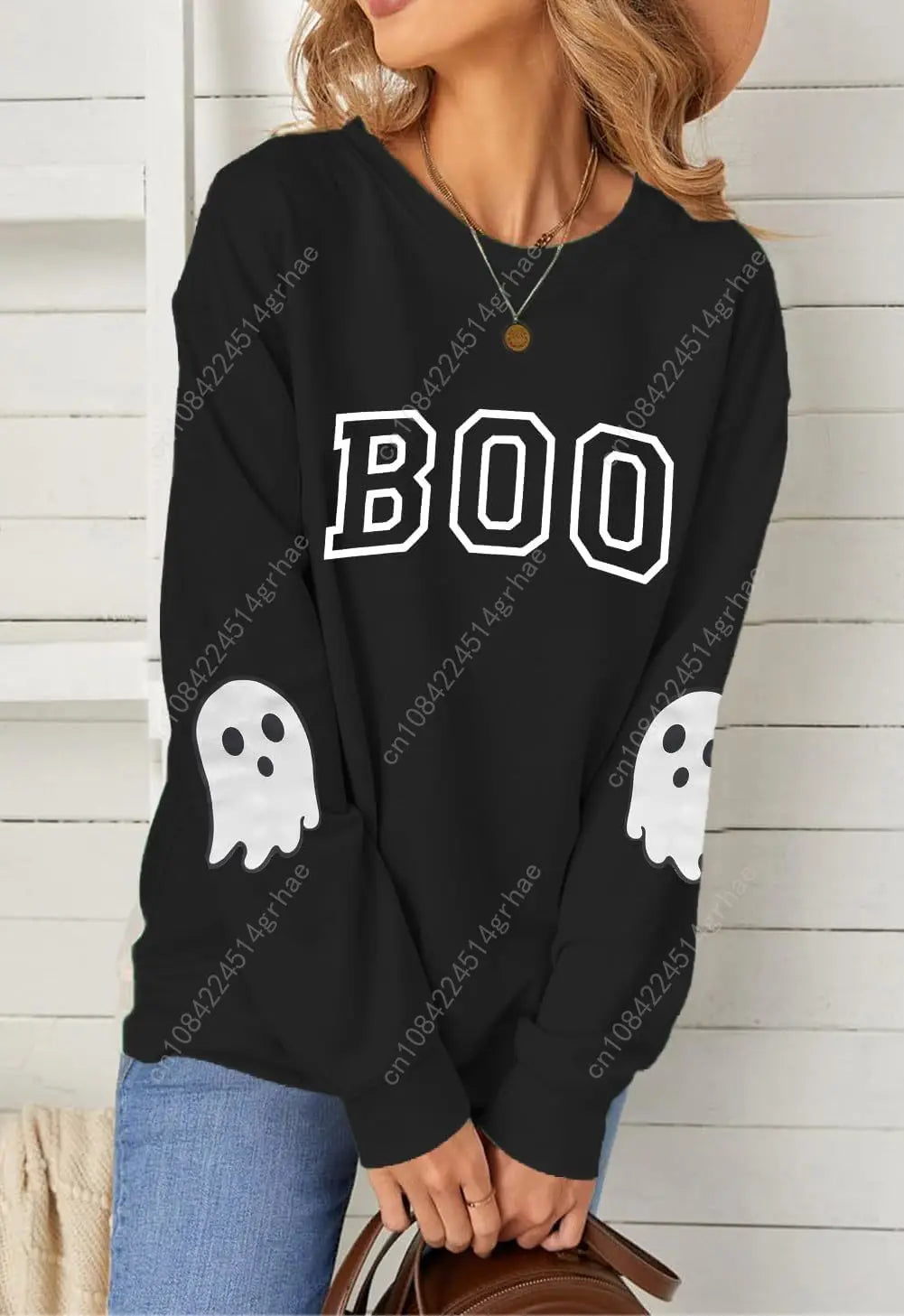 Sweatshirt pour femme Boo Graphic