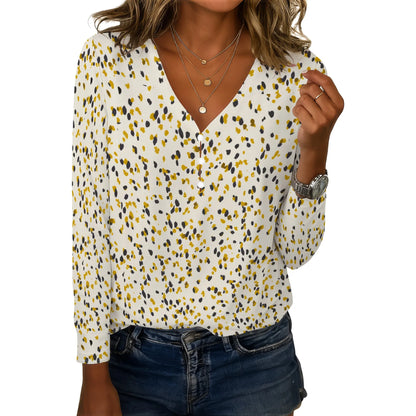 Chemisier léger à motifs pour femmes