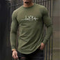 T-shirt longues manches hommes style cardio
