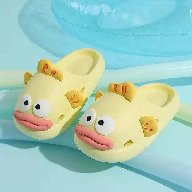 Pantoufles forme Poissons
