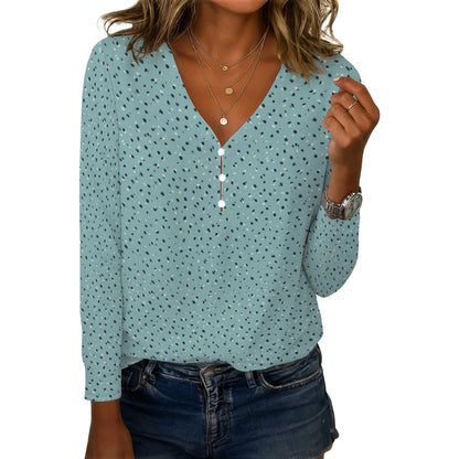 Chemisier léger à motifs pour femmes