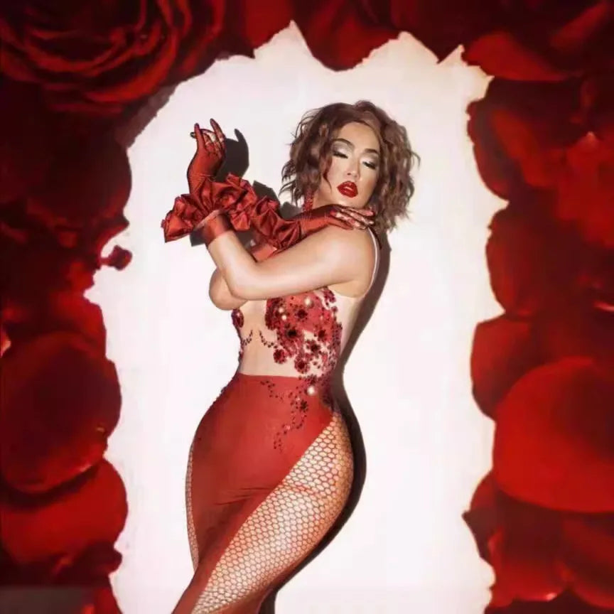 Robe rouge pour soirée