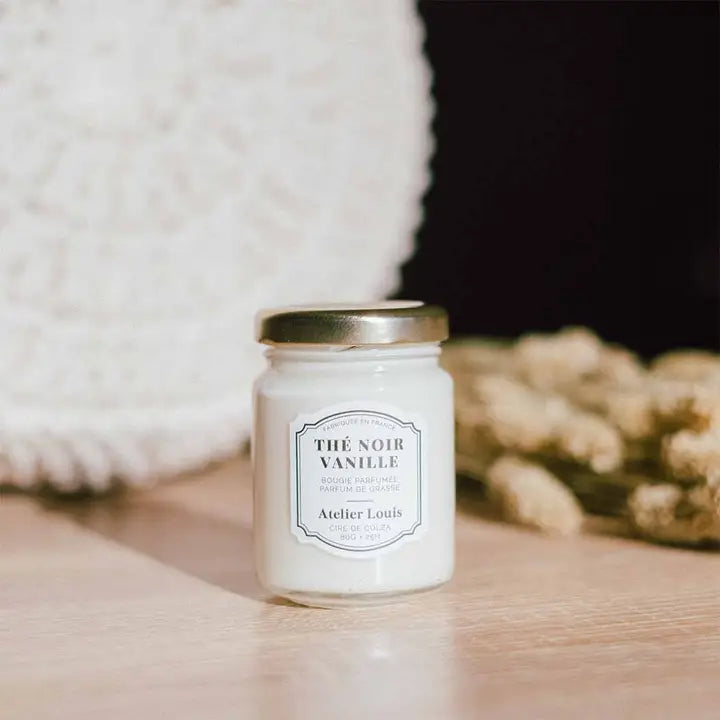 Bougie Parfumée Thé Noir & Vanille 25H