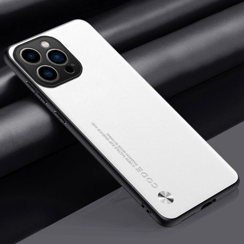 Coque Luxe en PU Cuir