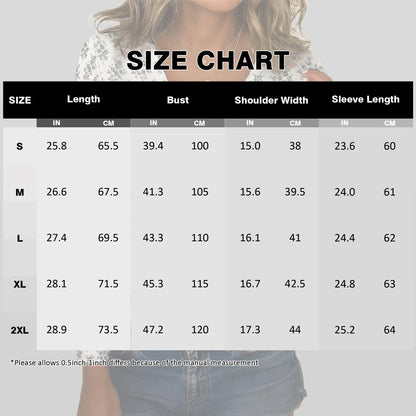 Chemisier léger à motifs pour femmes