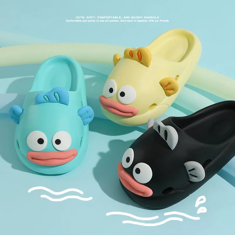 Pantoufles forme Poissons