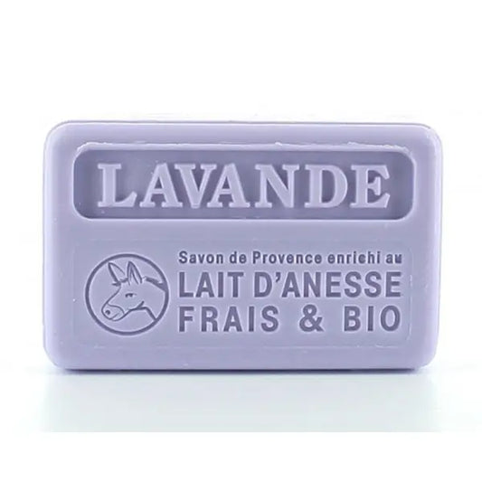 Savonnette de Marseille Lait d'ânesse lavande 100 gr