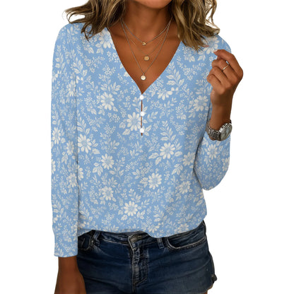 Chemisier léger à motifs pour femmes