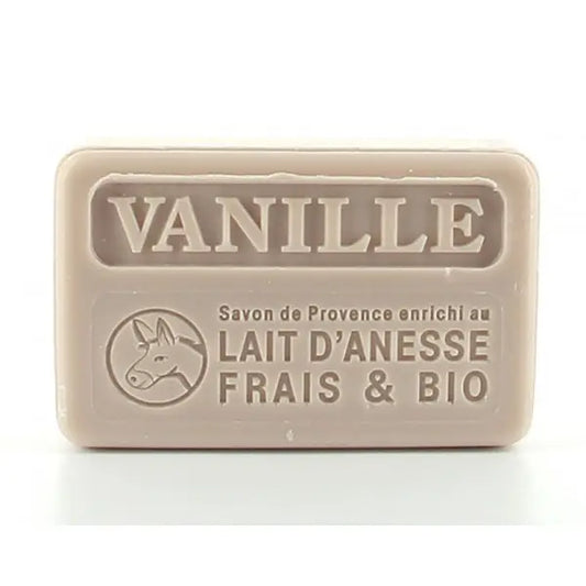 Savonnette Marseillaise Lait d'ânesse vanille 100 gr