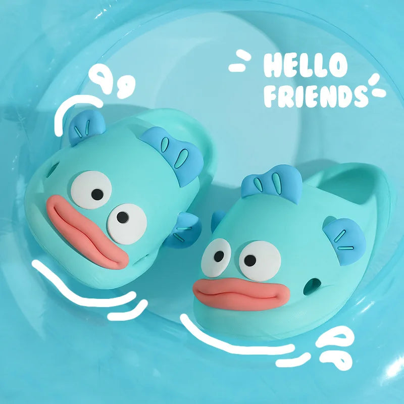 Pantoufles forme Poissons