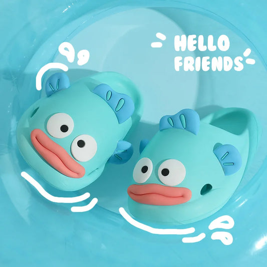 Pantoufles forme Poissons