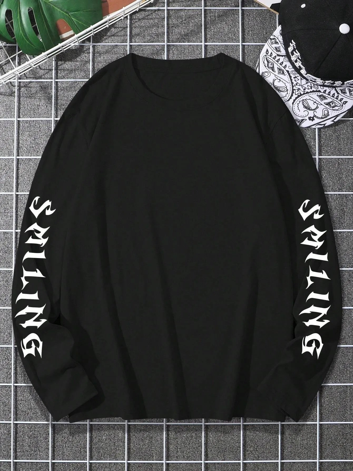 T-shirt manches longues smiling hommes