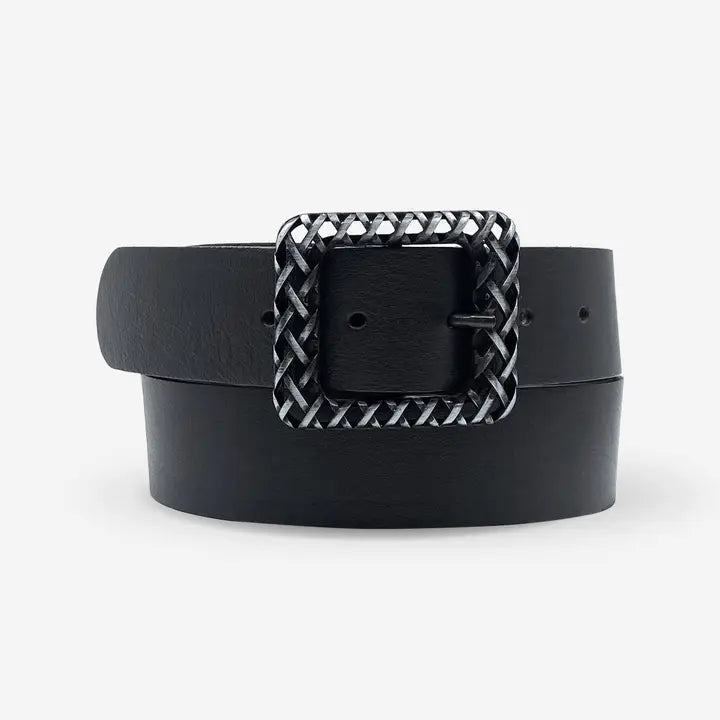 Ceinture cuir de vachette femme-Largeur 40mm-CTF048