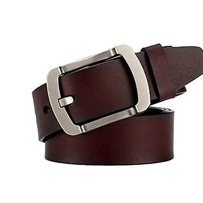 Ceinture en cuir homme The Time Of Bocha QI1TB036-MARRON