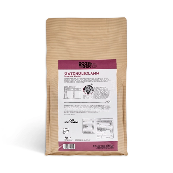 Nourriture pour chiens adultes Dogs'n Tiger Innocent Lamb & Herbs