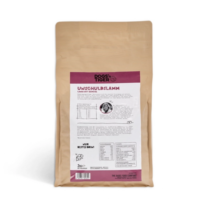 Nourriture pour chiens adultes Dogs'n Tiger Innocent Lamb & Herbs