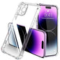 Coque Transparente Air Bag Anti-Choc pour iPhone