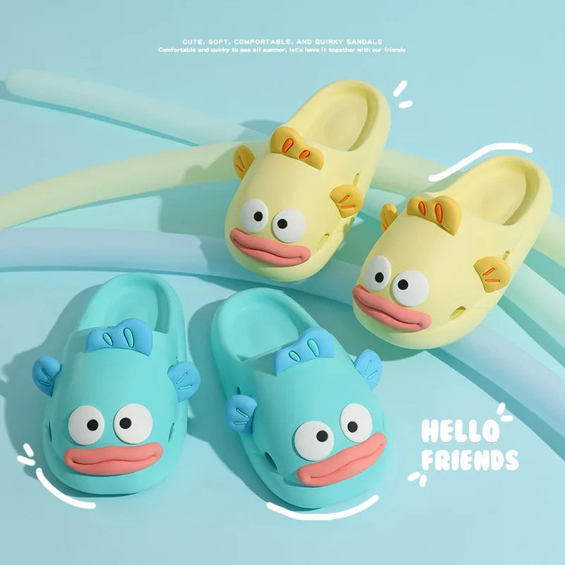 Pantoufles forme Poissons