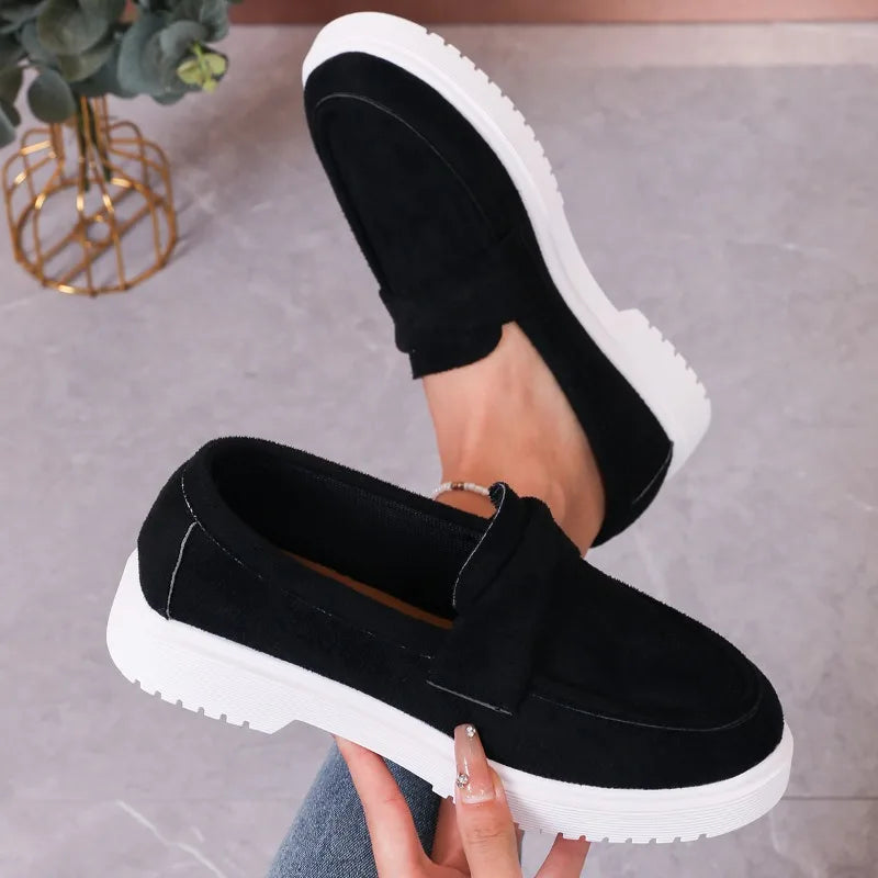 Chaussures urbaines noires pour femme