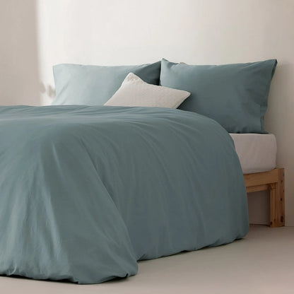 Ensemble housse de couette 100% coton doux 144 fils 2/3 pièces