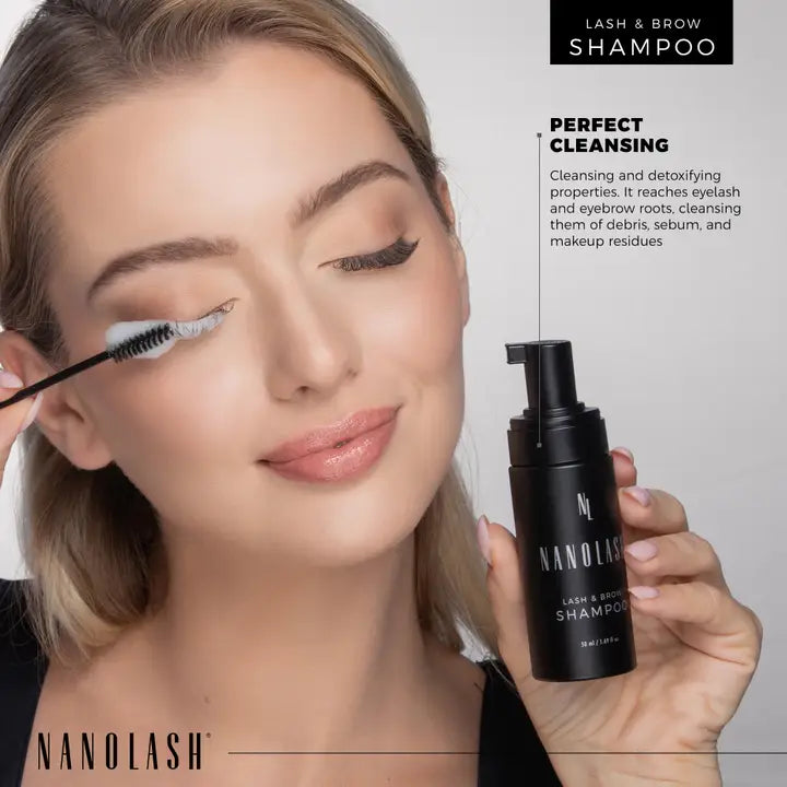 Shampooing Cils & Sourcils Nanolash